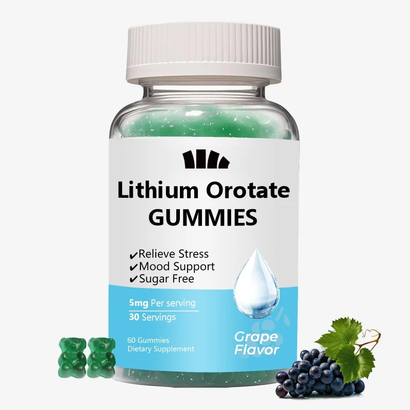 

Литиевый 20 мг на обслуживание, 60 вегетарианских капсул, литиевая добавка