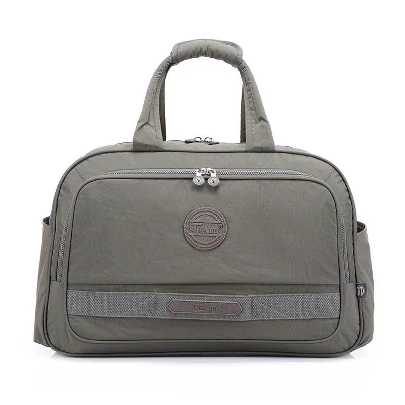 

Large Capacity Travel Duffle Bag Female Weekender Overnight Carry on Tote for Women with Compartment Sports Fitness Bag