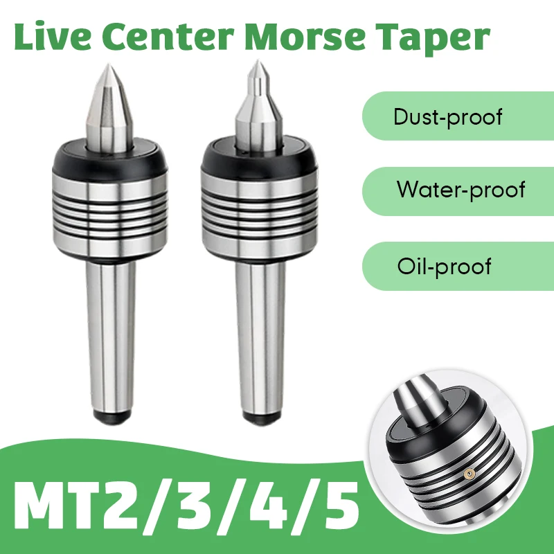 Morse Taper Live Center Standard Carbide Transitional Tip MT2 MT3 MT4 MT5 H002 H003 Revolving Center for CNC Turning Machine