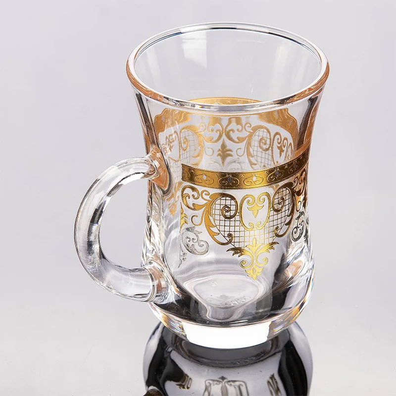 Minimalist Hot Rolled Glass Cup New Product  Small Capacity Glass Tea High Appearance Kung Fu Tea  Glass Wine Cup