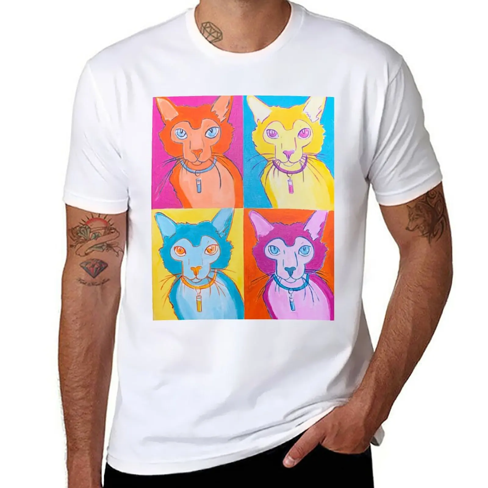 Landon Lykoi T-Shirt kawaii clothes tops new edition Men's t-shirt