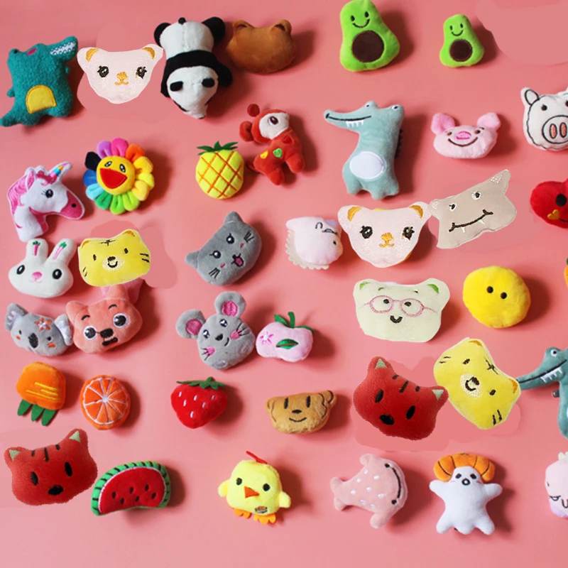 Cute Mini Plush Toy Set for Doll Machine Small Animals Plush Toys for Themed Party Favor Kindergarten Teacher Student Award