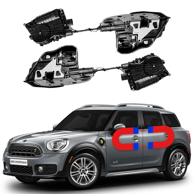 For MINI Countryman F60 mechanical lock modification to electric suction door automatic lock Car parts soft closing tools