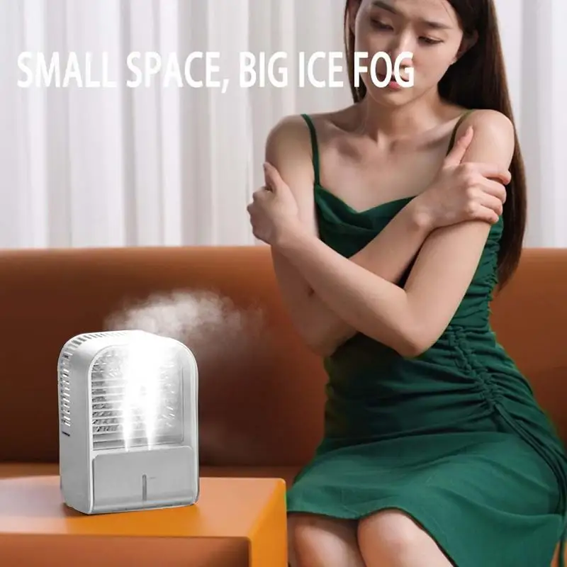 

Portable Small Desk Fan Quiet Table Fan USB Rechargeable Cooling Fan with Adjustable Speed Powerful Desktop Fan for Home