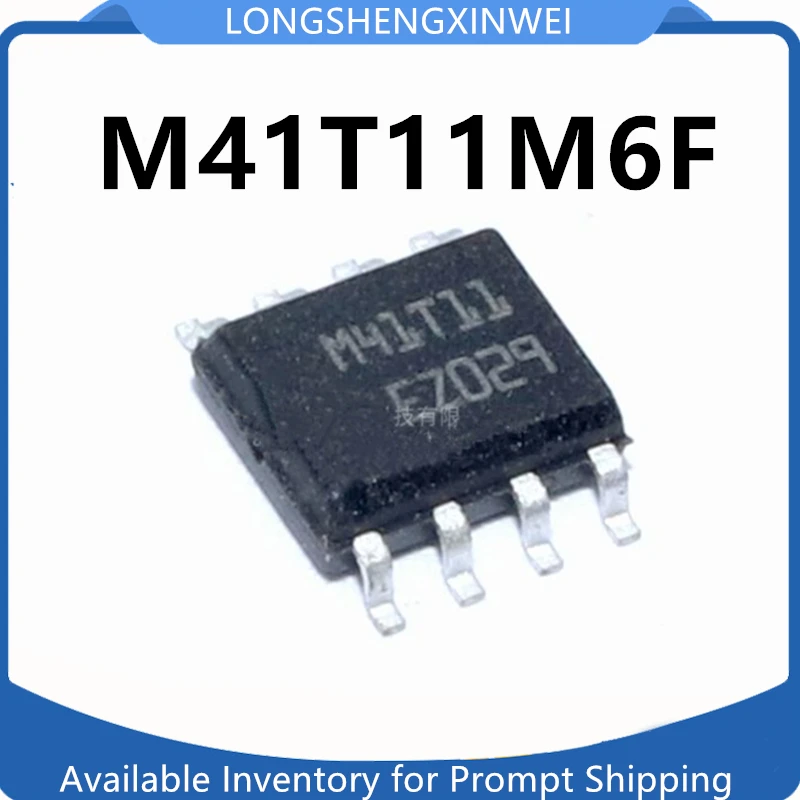 1PCS M41T11 M41T11M6F SOP8 New Real Time Clock Chip  Original