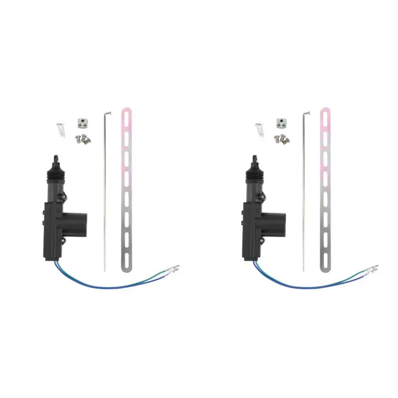 Auto Power Locking System 2 Wire Universal Car Electric Remote Central Door Lock Actuator Heavy-Duty 12V Single Type Kit-X67A