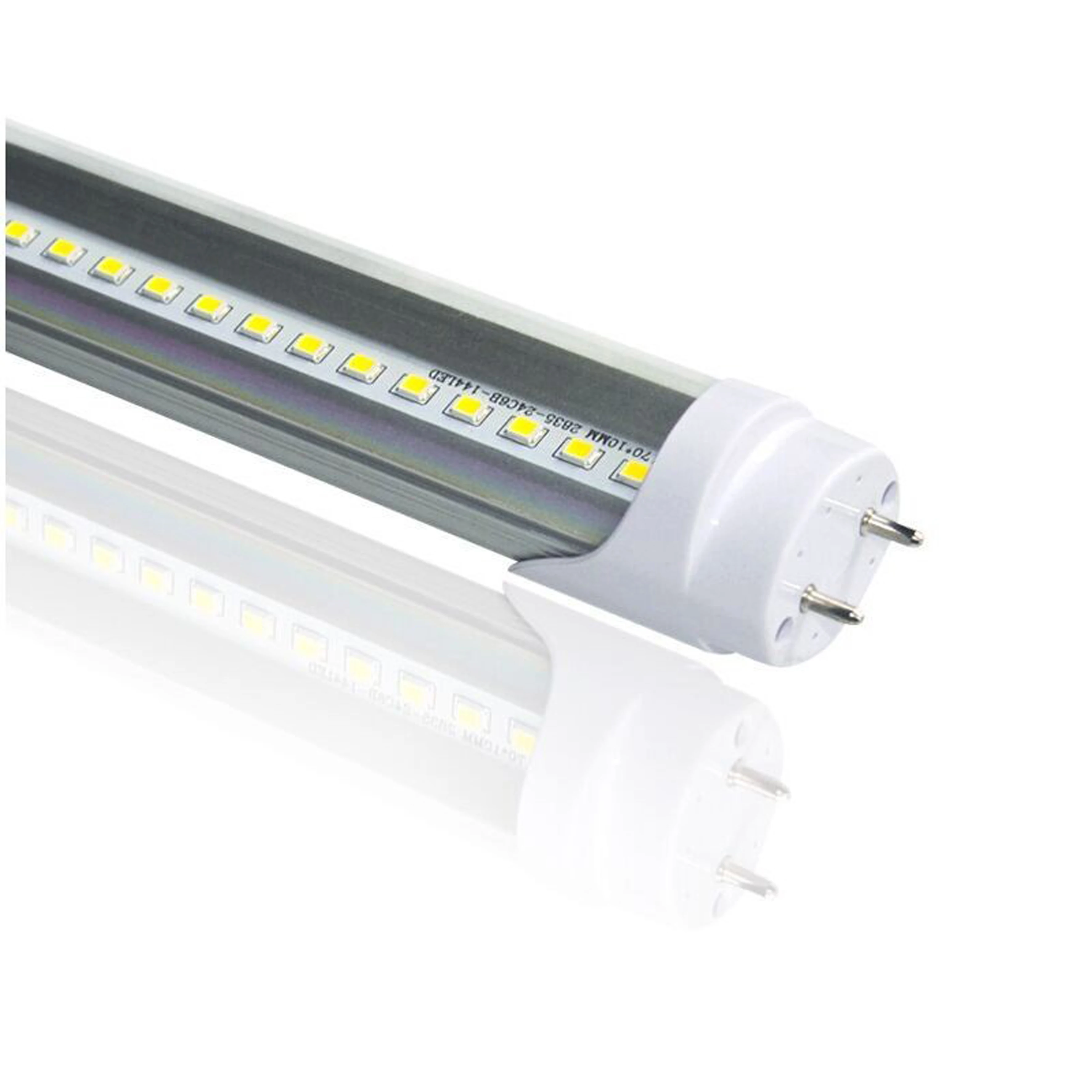 Tubo de luz LED fluorescente T8, 10 piezas, 10W, 2 pies, 60cm, 600mm, 0,6 m, CE RoHS 85-265V, Chip Epistar, lámpara superbrillante de luz diurna