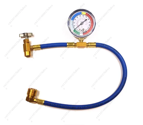 R134A Automotive Air Conditioner Refrigerant, Refrigerant Snow, Liquid and Fluoride Filling Tool DIY Supplementary Fluoride Tube
