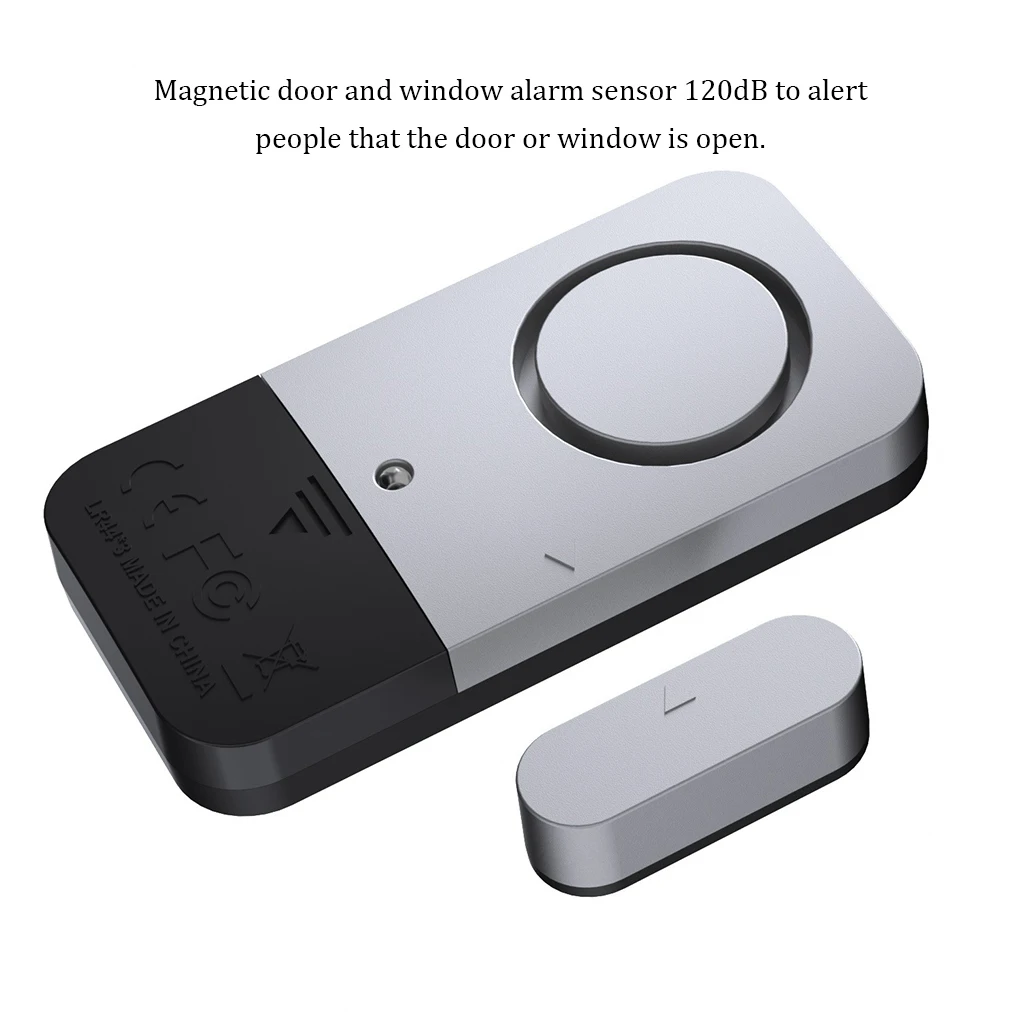 Door Window Alarm Independent Door Open/Closed Detector Burglar Alarm