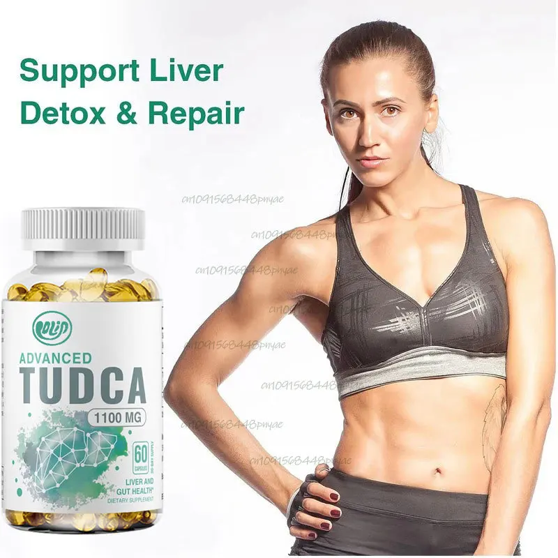 

1100mg, super bile salt TUDCA supplement, supports liver cleansing, detoxification and repair, 60 capsules