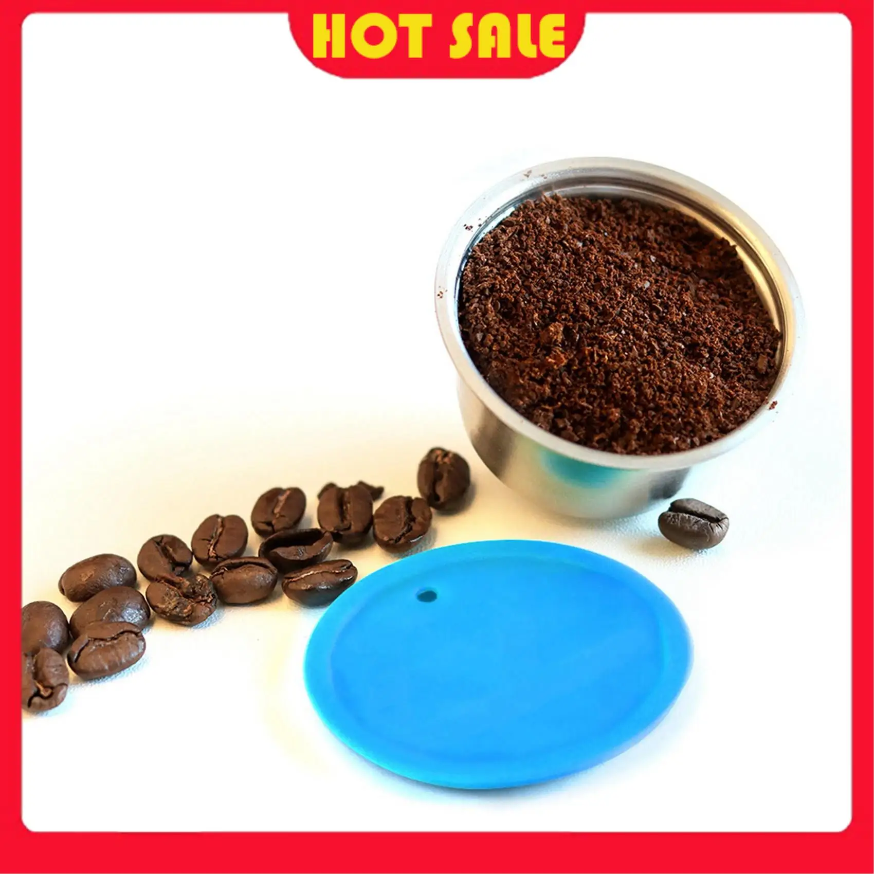 2 cápsulas reutilizáveis necessárias para Dolce-Gusto, filtro de café de aço inoxidável para conjunto Nescafé/Dolce-Gusto (com c