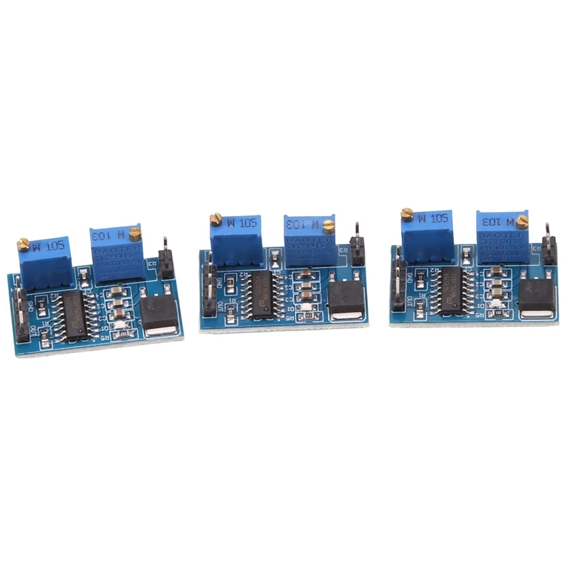 3Pcs SG3525 PWM Controller Module Adjustable Frequency 100-200Khz 8V-12V