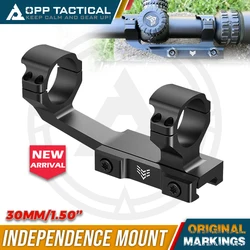 INDEPENDENCE MOUNT 30mm Tube Rifle Scope Mount Ring 1.50'' Height