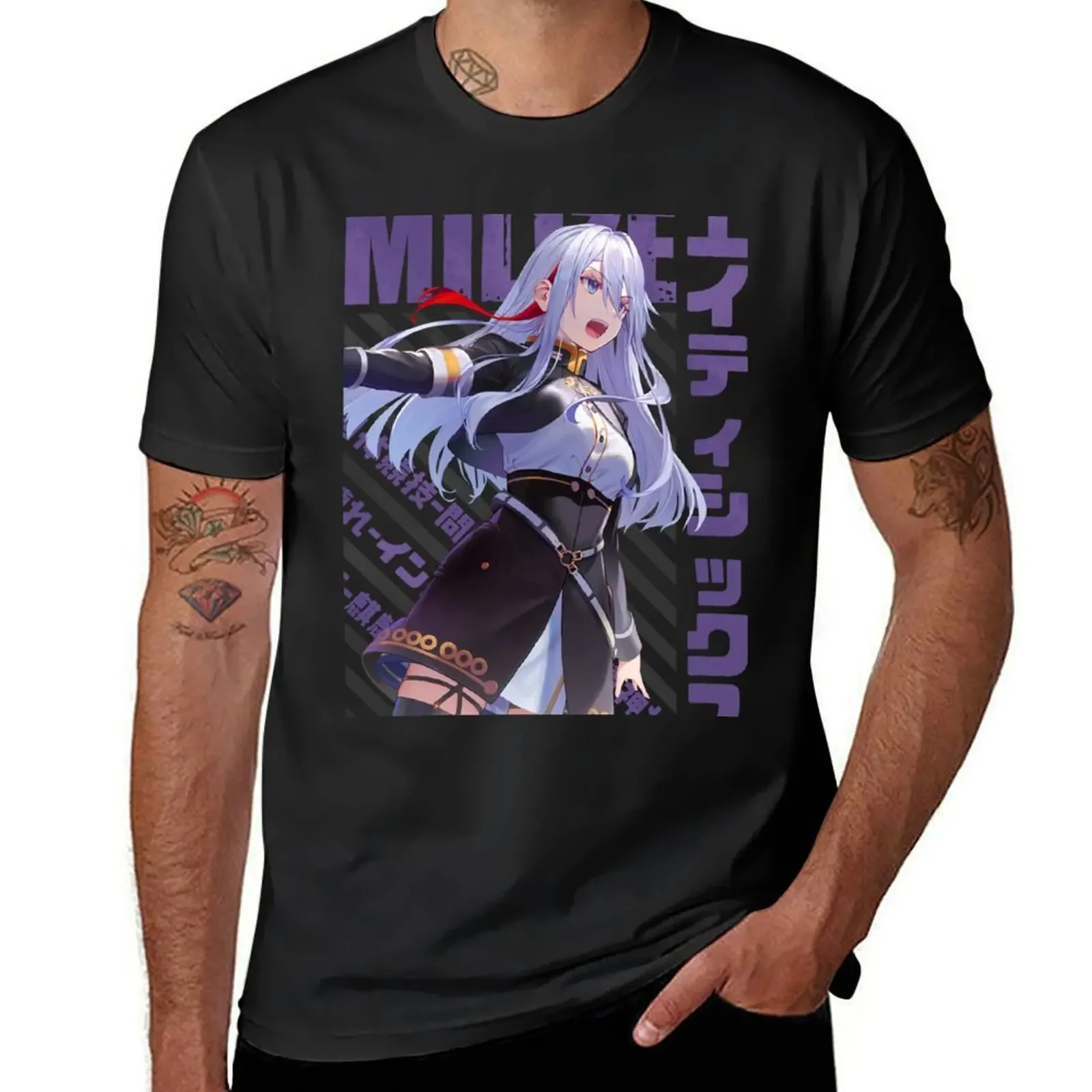 86 - Vladilena Milize T-Shirt anime figures anime stuff designer shirts plain men workout shirt