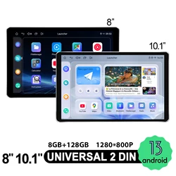 JOYING Newest Car Stereo Radio Multimedia Player Double 2Din Head Unit Support Carplay Android Auto With 10.1