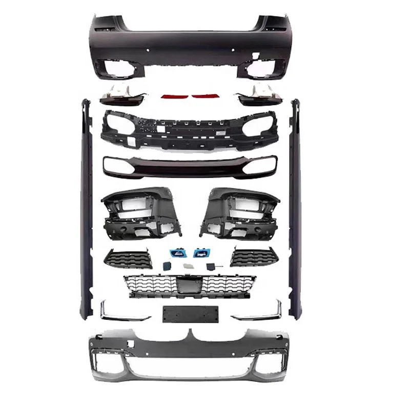 

Cc car For 7 Series G11 G12 Modified 760M Front Bumper with Grill for Body Kit Car Bumper 2018-2020