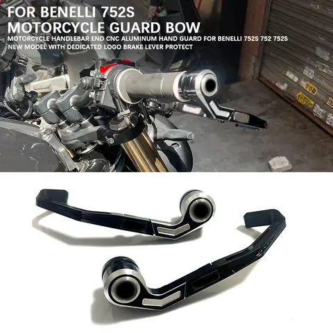 Benelli 752S 용 새 오토바이 알루미늄 핸드 가드 보우 가드 브레이크 클러치 핸드 가드 손 보호 레이싱 752S