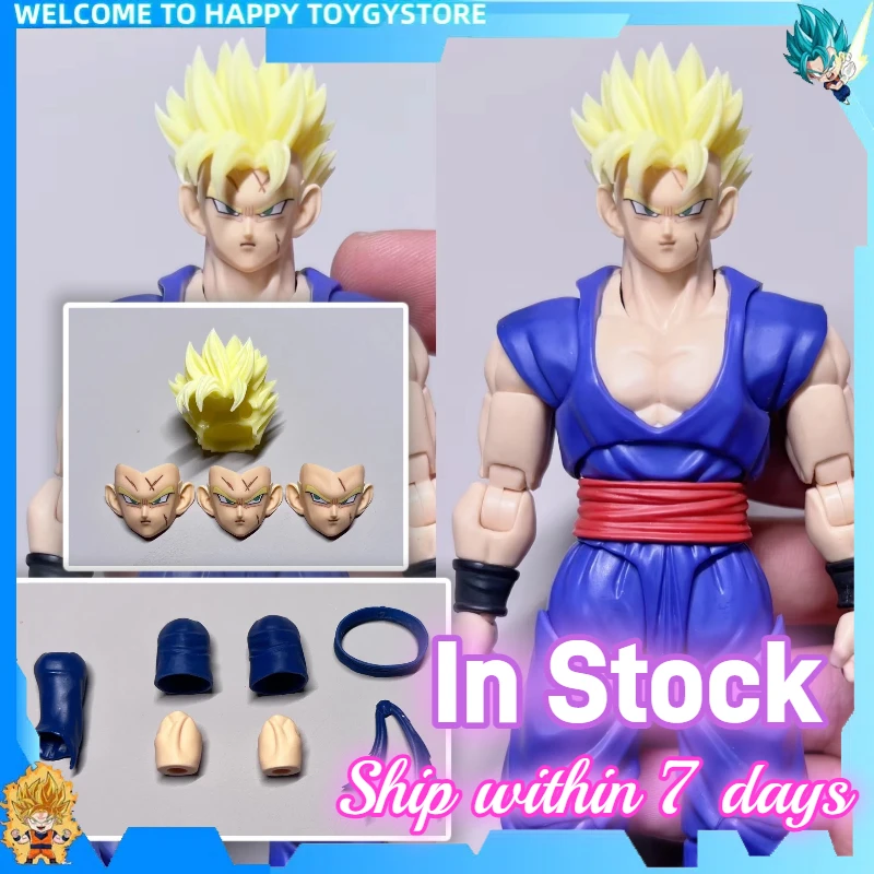 لعبة دراغون بول زد SHF سوبر سايان فيوتشر جوهان نحت الرأس ملحق شخصيات الرسوم المتحركة مجموعة ألعاب متوفرة في المخزون