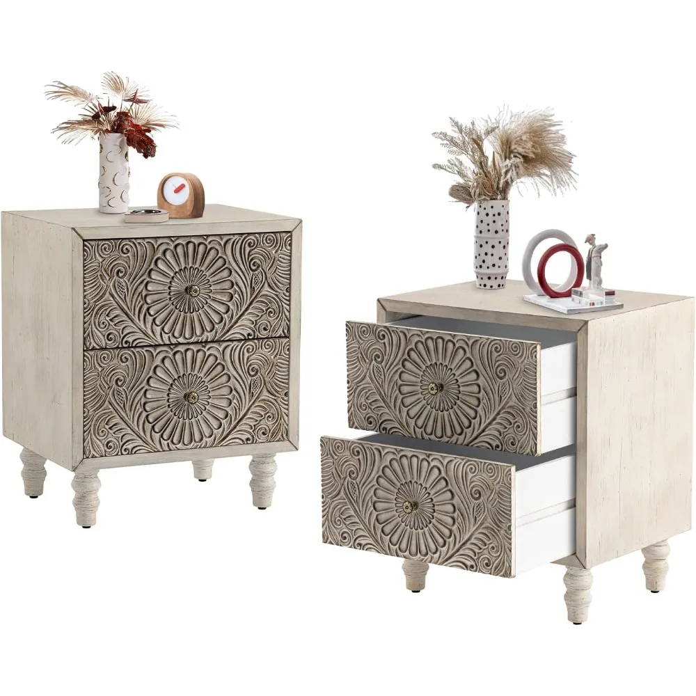 2 Pieces Nightstand, 14