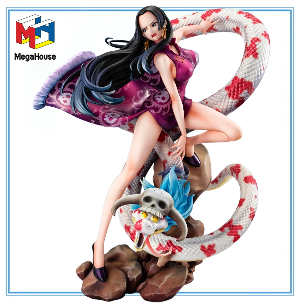 

100% оригинальный MegaHouse портрет пиратов «A-MAXIMUM» цельный Salome Boa Hancock аниме фигурка коллекция моделей игрушки