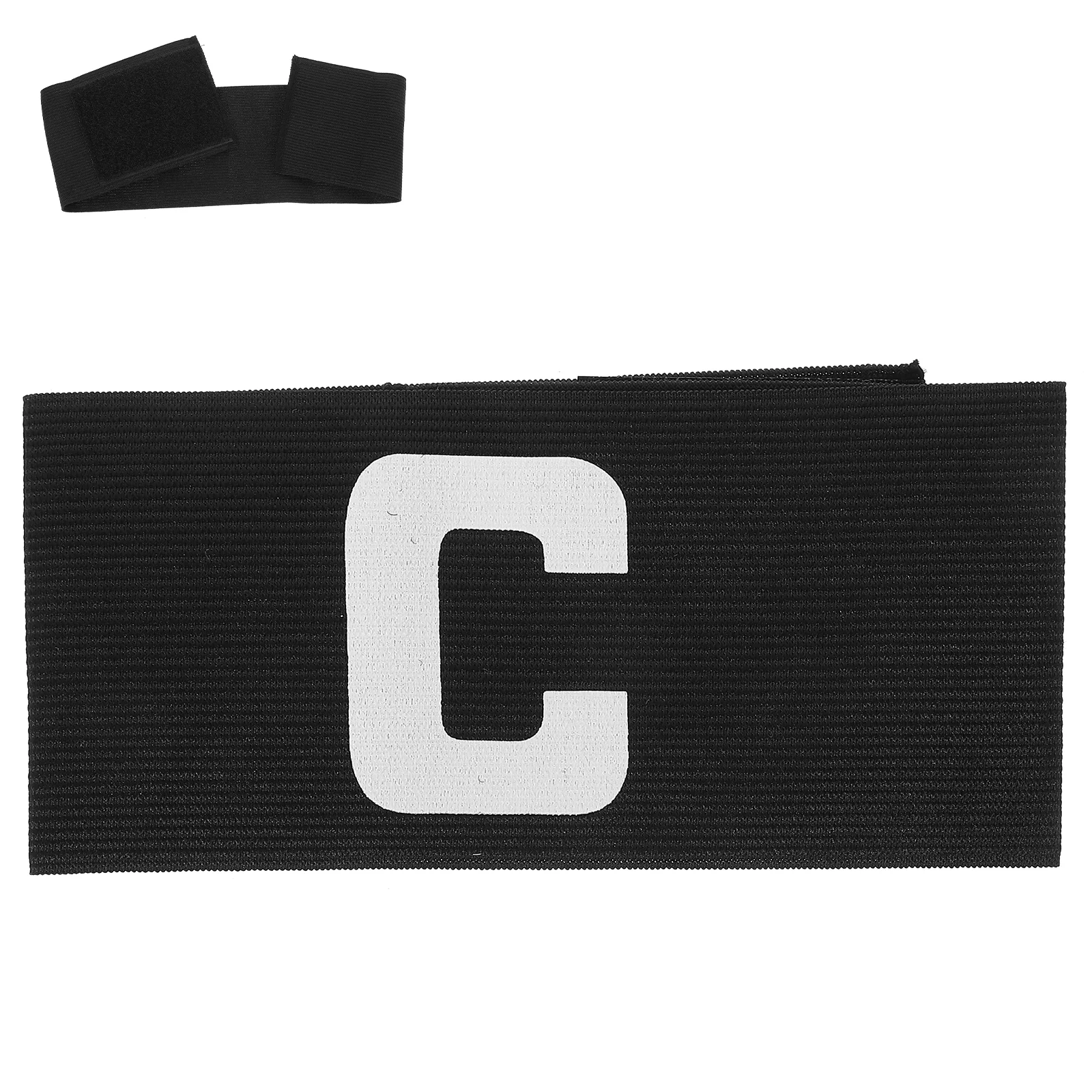 

Elastic Captain Armband Soccer Ball Captains Black Nylon Football Armbands Child