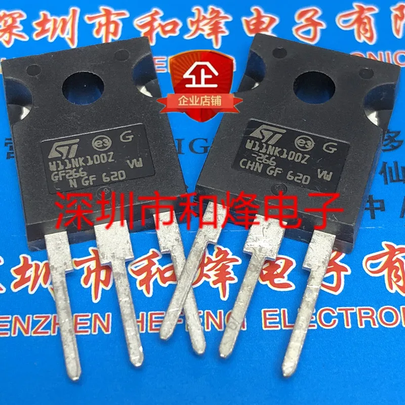 5PCS-10PCS W11NK100Z STW11NK100Z TO-247 1000V 8.3A NEW AND ORIGINAL ON STOCK