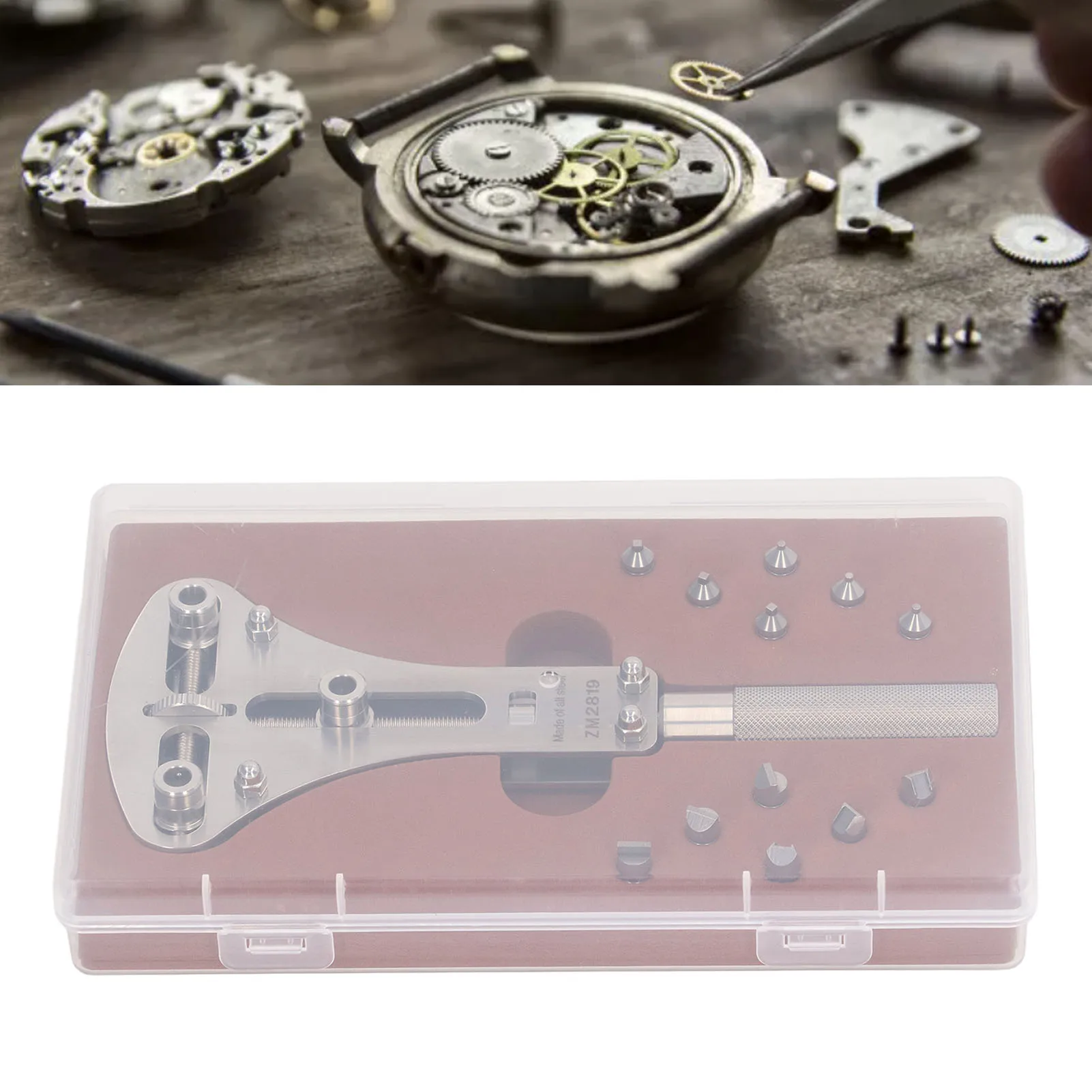 3 Point Watch Opener Back Case Battery Screw Remover Stainless Steel Wristwatch Repair Tool Watch Back Cover Opener