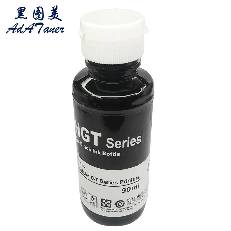 GT51 GT 51 52 53 GT52 GT53 Premium Color Compatible Bottle Water Based Refill Inkjet Ink For HP DeskJet GT 5810 5820 Printer