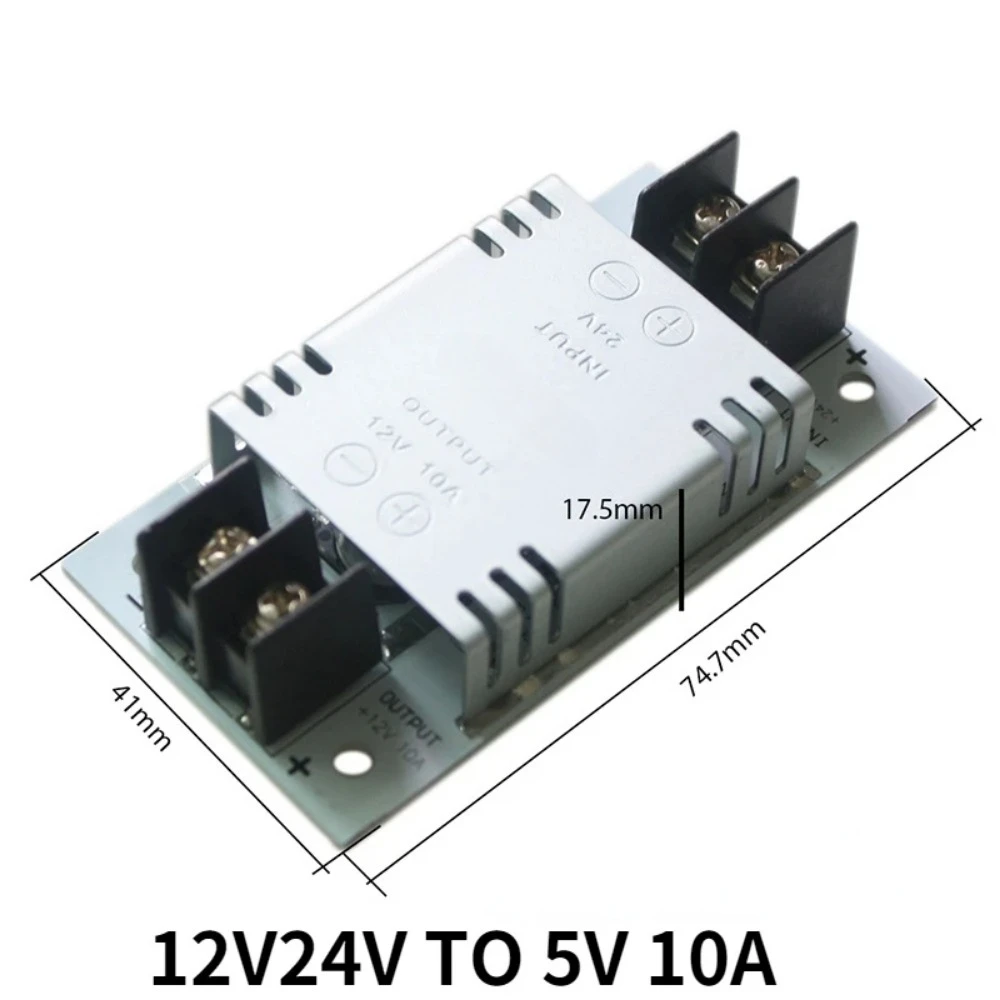 Regulador de Tensão DC Conversor, Carro Step Down Redutor, Transformador Stablizer, CE Certificated, 12V a 5V, 10AMP, 10A, 50W