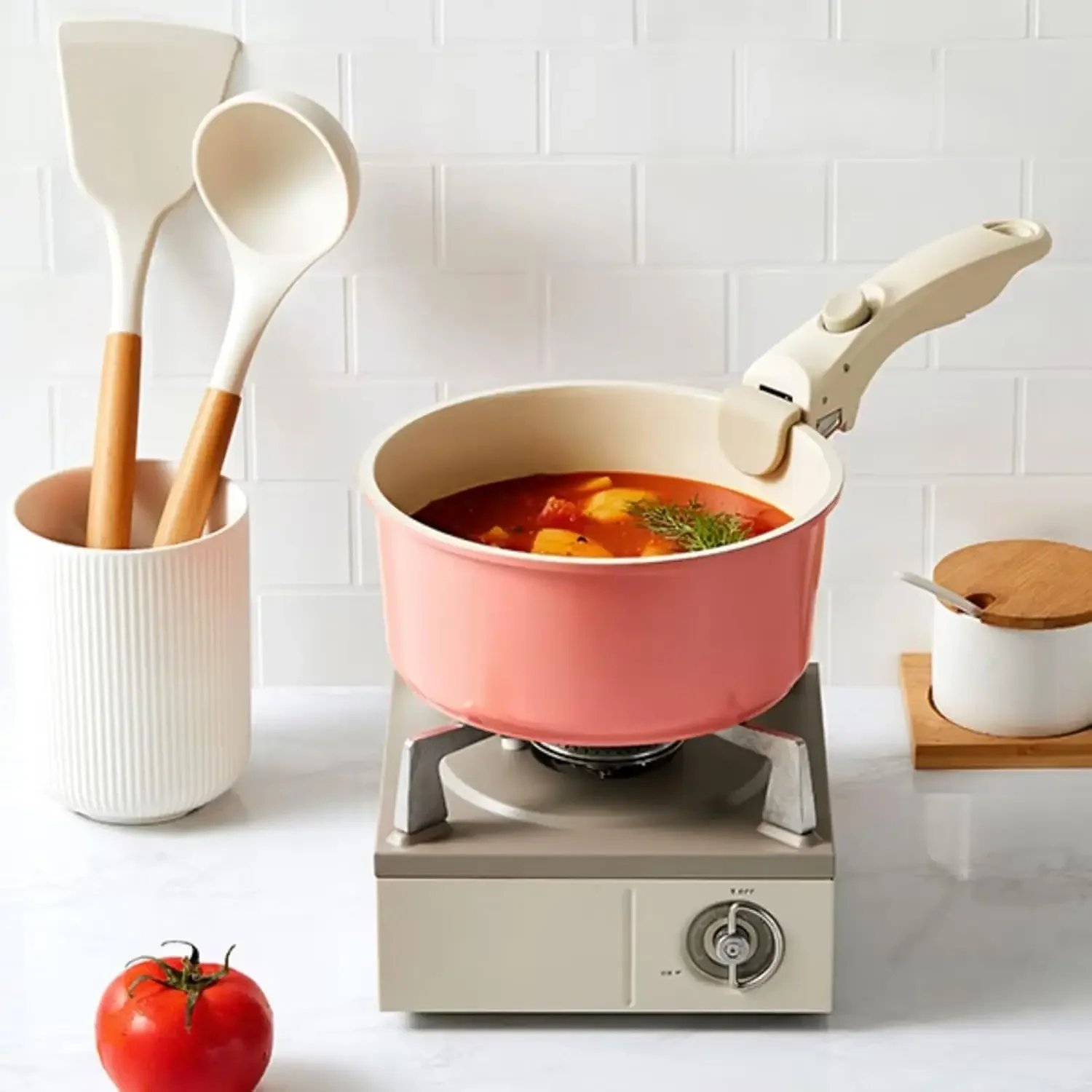 Removable Pot Handle Detachable Cookware Universal Accessories Anti-scald Pot Handle Suitable for All Cookware Kitchen Utensils