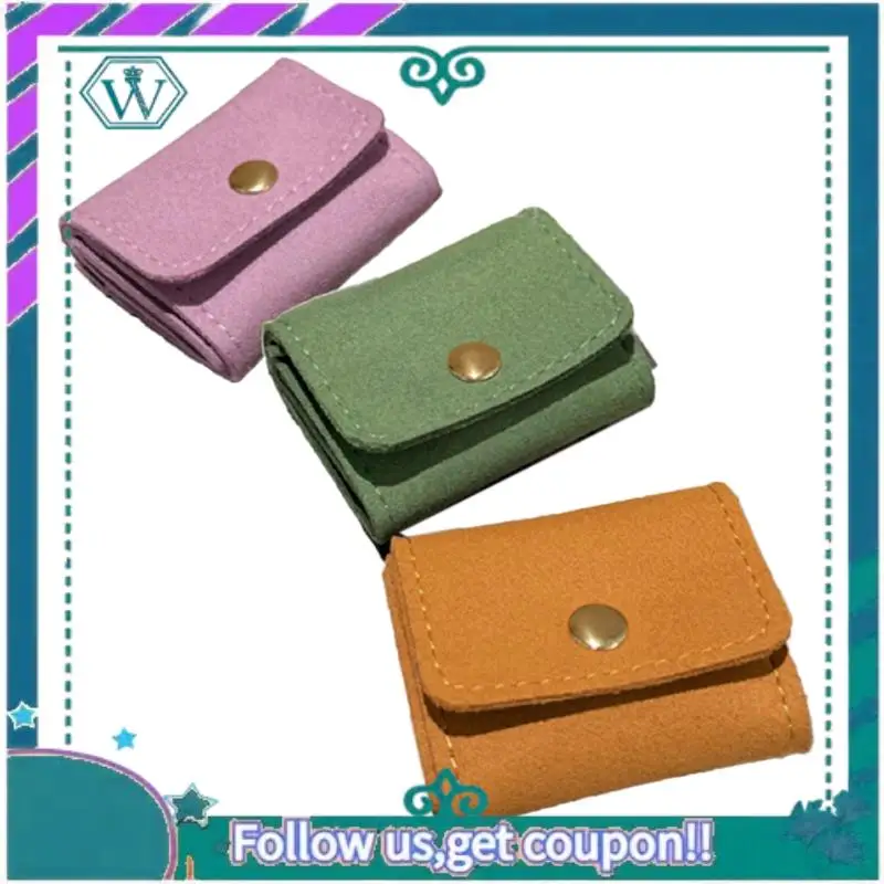 

A09P Portable Multifunctional Travel Folding Jewelry Storage Bag With Buckle- Mini Travel Jewelry Organizer(3 PCS)