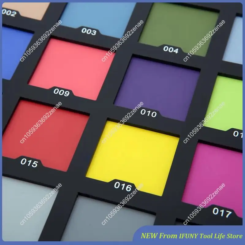 Color Test Card Photography Palette Color Card For Color Balancing In Photo Color Palette Board New