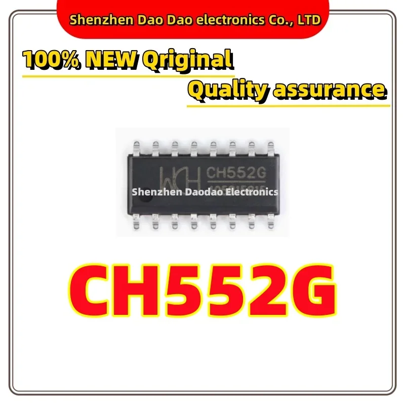 10Pcs CH552G SOP-16 New original 16KB 8-bit enhanced USBIC chip