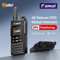 Zello Walkie Talkie POC Network Global Radio Wifi BlueTooth GPS 4G Worldwide Talking Long Range Two Way Radio