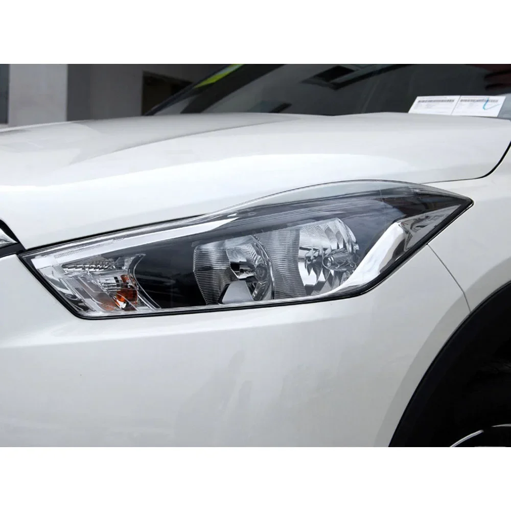 For Nissan Kicks 2017 2018 2019  Front Headlamp Cover Transparent Mask Lamp Shade Headlight Shell Lens Auto Replacement Parts - view 6