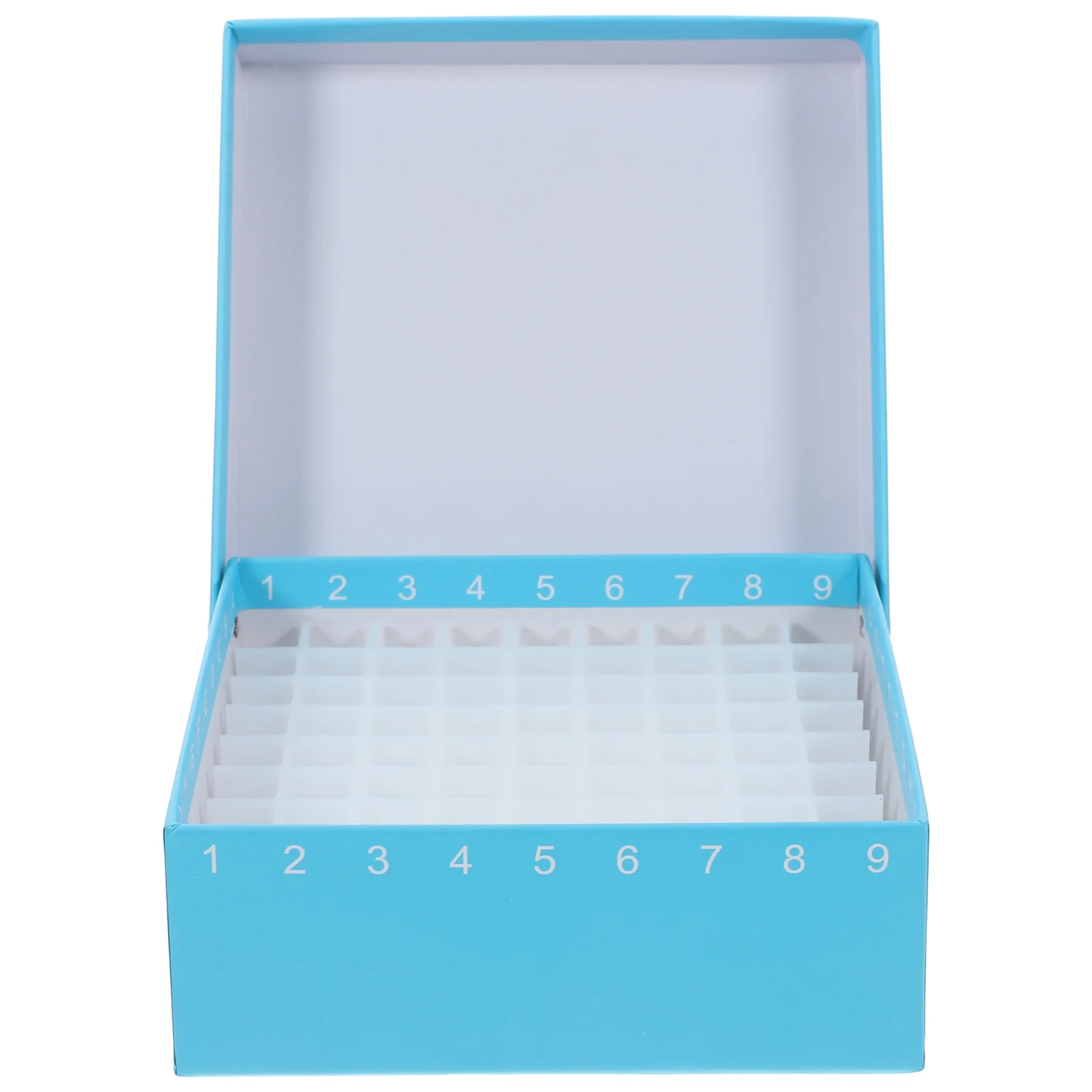 Tube Box Freezer Storage Holder for Microcentrifuge Cryogenic Container Plastic Paper
