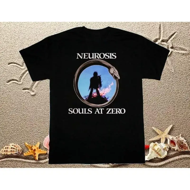 تي شيرت مستوحى من فرقة Neurosis Souls At Zero باللون الأسود لجميع المقاسات #1