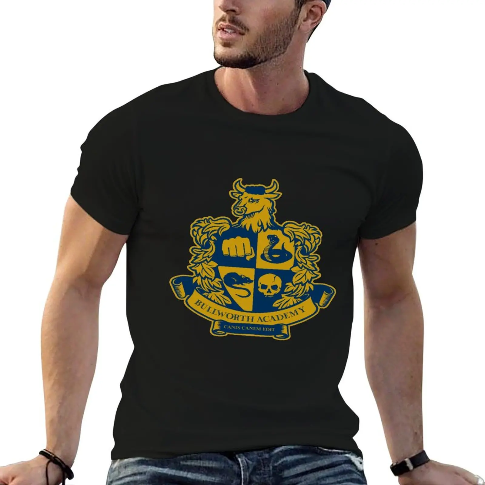 

bullworth academy T-Shirt man t shirt cotton high quality printed t shirts for man man tshirt T-shirt