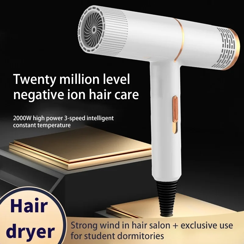 Anion Hair Dryer Professional Hairdressing High-speed Electricturbine Drier Constant Temperature Quickdrying Hair Tool image 6