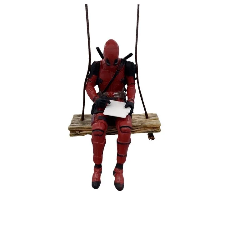 2024 New movie Deadpool 3 Q version Action Figures PVC Model Statue Desk Decor doll Toy kawaii Car Pendant Collectible Gifts