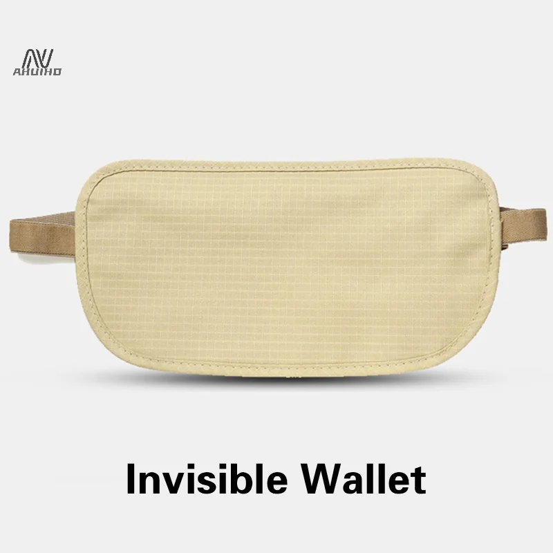 Invisible Travel Waist Packs Pouch for Passport Money Belt Bag Hidden Security Wallet Gift Travel Bag Chest Pack Money Waist Bag