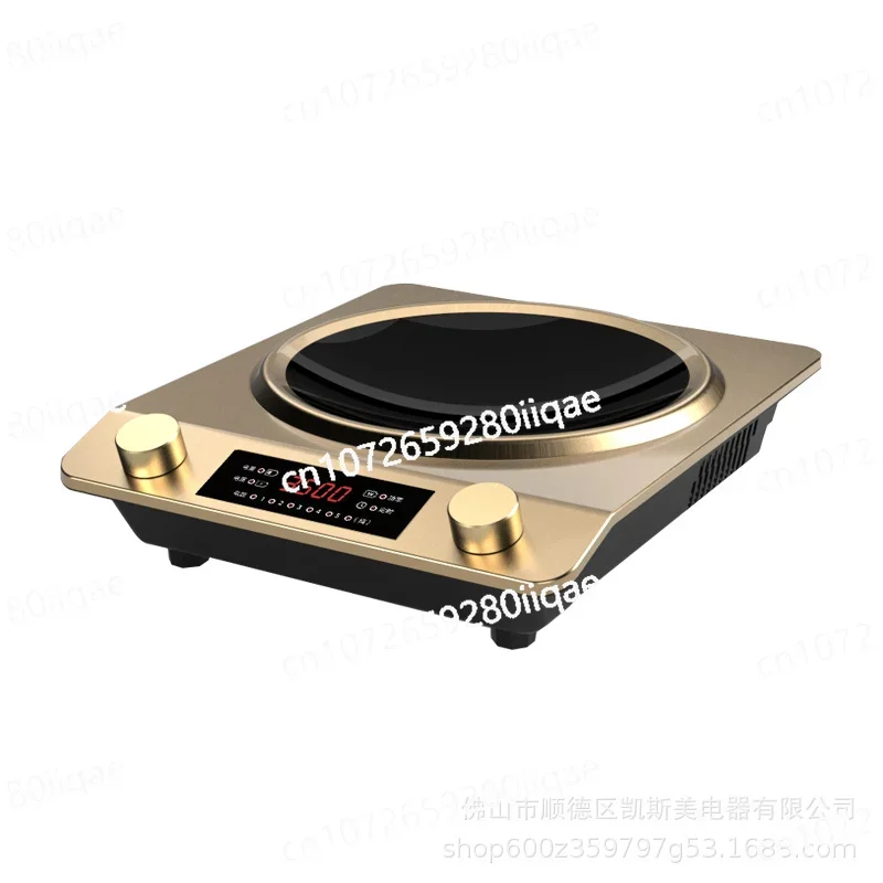 3500W high-power household and commercial concave plate concave cooking induction cooker