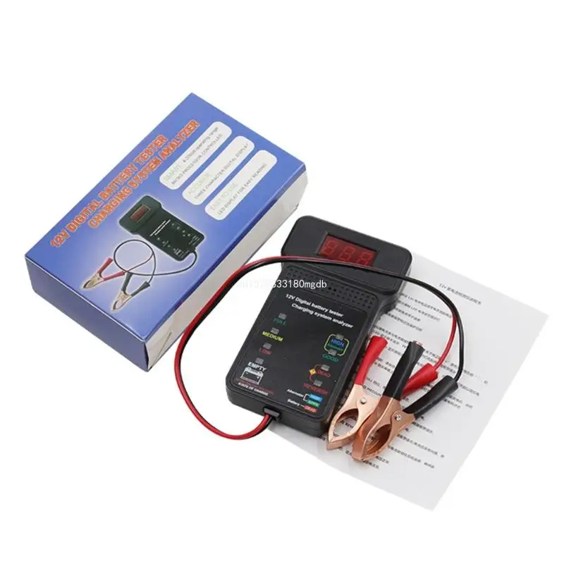 Charging System Analyser Automotive- Battery Load Analyzer for Car Portable Dropship