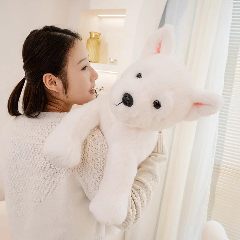 왕왕 펫 강아지 시리즈 플러시 골든 리트리버 인형 래브라도 허스키 보더 콜리 장난감 베개 쿠션 부드러운 선물 어린이 친구용