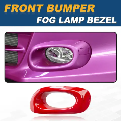 Dimljusram Lampskydd Grillkåpa För Honda Jazz Fit GE6 GE8 2012-2014 33956-TF0-J51 33906-TF0-J51 Biltillbehör 10 best sales Honda Jazz GE8 - №6