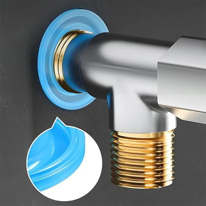 Multiple faucets, water heating plugs, O-rings to prevent leakage, leak proof sealing gaskets, threaded hoses, silicone gaskets