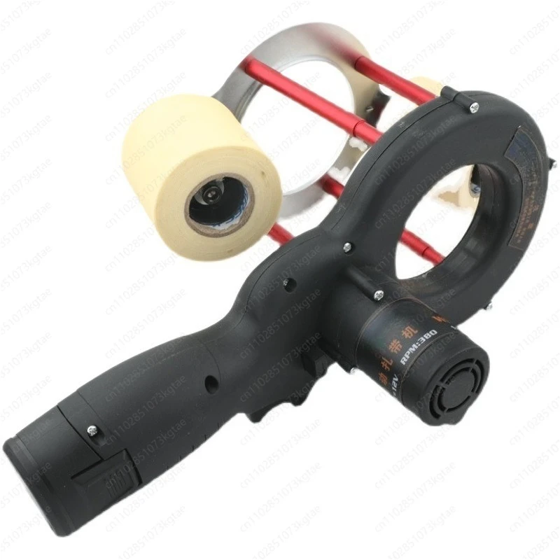 

Portable electric tape winding machine for refrigeration and air conditioning copper pipe tie machine, automatic binding machine
