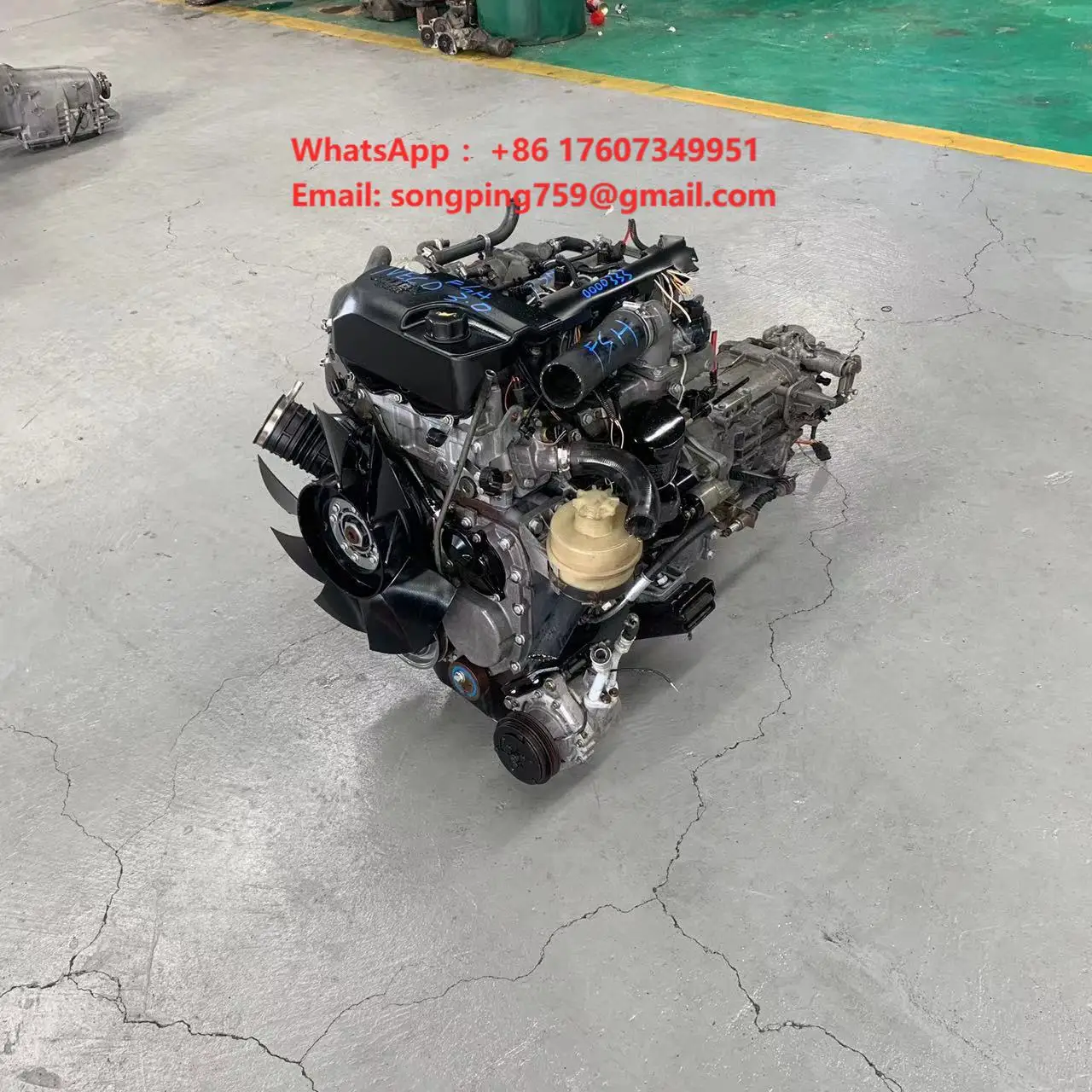 Italan Original Used Dieel Engine Assembly Euro 3 for Iveco 4-Cylinder Electronic Fuel Injecton Imported Used Engine