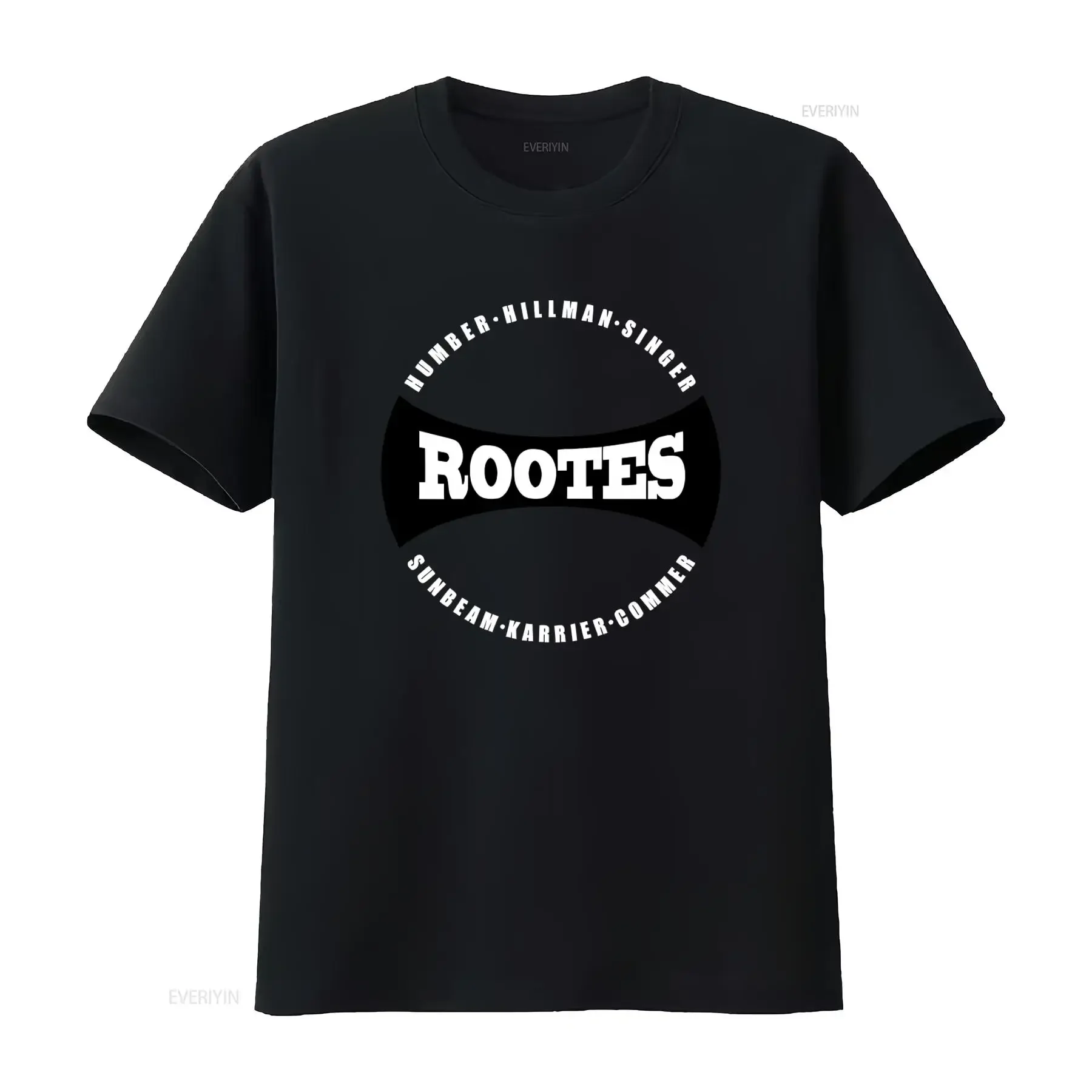 Camiseta com design de carro clássico retrô Rootes, Hillman Humber Commer Sunbeam Singer, roupas vintage lavadas de grife streetwear