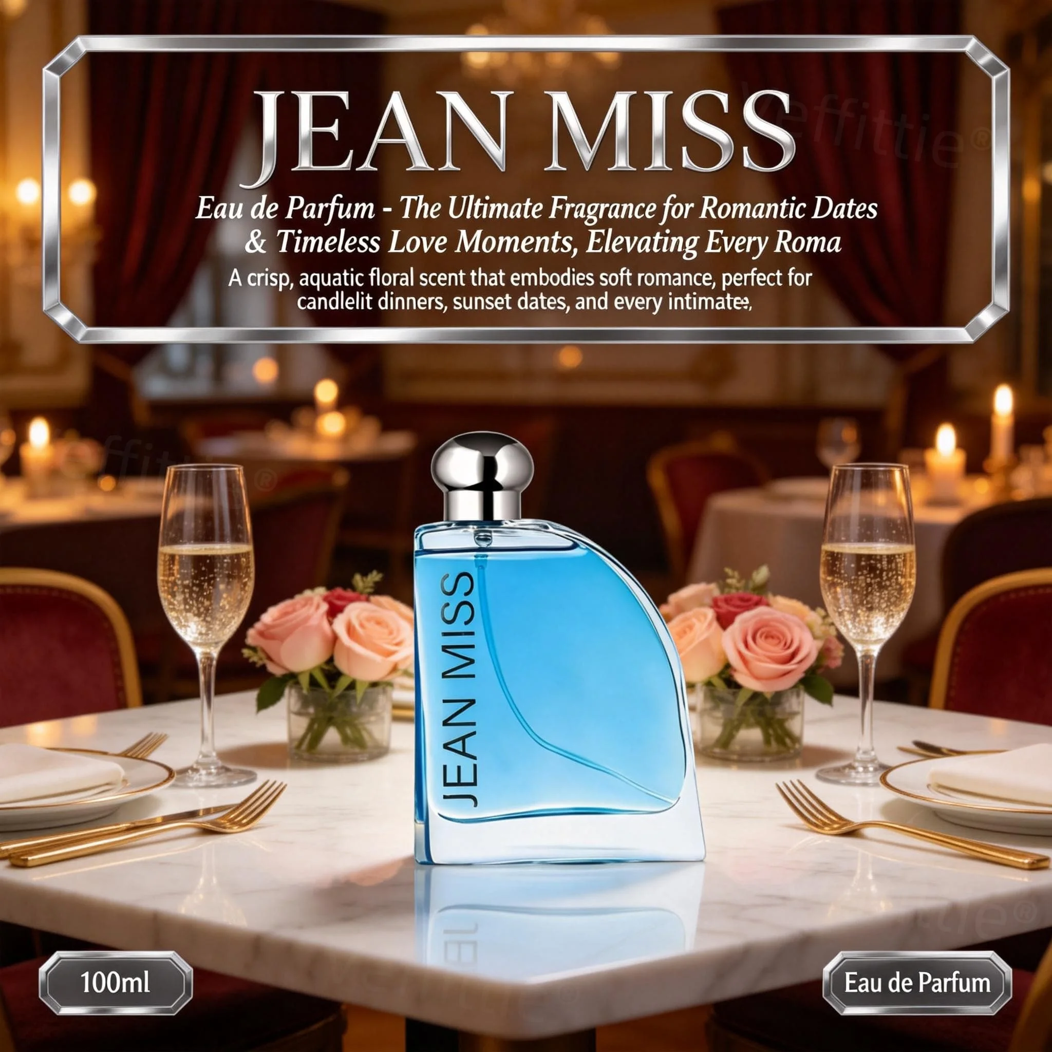 

Romantic Citrus Woody Eau De Toilette, Long Lasting Sweet Aroma, Evening Date Wear, Tender Tone for Intimate Romantic Nights